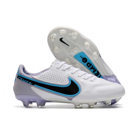 Nike Tiempo Legend IX Elite FG Bianco Blu