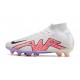 Scarpe Nike Zoom Mercurial Superfly 9 Elite AG Bianco Off Noir Latte Di Cocco