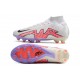 Scarpe Nike Zoom Mercurial Superfly 9 Elite AG Bianco Off Noir Latte Di Cocco