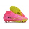 Nike Air Zoom Mercurial Superfly IX Elite SG Rosa Blast Volt Gridiron