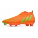 Adidas Predator Edge+ FG Scarpa Rosso Solare Team Verde Solare Nero Core