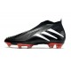 Adidas Predator Edge+ FG Scarpa Nero Bianco Rosso