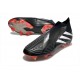 Adidas Predator Edge+ FG Scarpa Nero Bianco Rosso