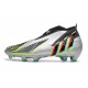 Adidas Predator Edge+ FG Scarpa Argento Nero Giallo