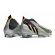Adidas Predator Edge+ FG Scarpa Argento Nero Giallo
