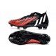Scarpe Adidas Predator Edge.1 FG Nero Bianco Rosso
