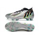 Scarpe Adidas Predator Edge.1 FG Argento Metallico Nero Core Giallo Solare