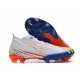 Scarpe Adidas Predator Edge.1 FG Bianco Giallo Solare Blu Power