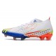 Scarpe Adidas Predator Edge.1 FG Bianco Giallo Solare Blu Power