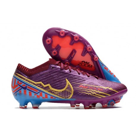 Nike Air Zoom Mercurial Vapor 15 Elite AG KM Barbabietola Scuro Mtlc Vivid Oro