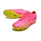 Nike Air Zoom Mercurial Vapor 15 Elite AG Rosa Giallo