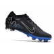 Nike Air Zoom Mercurial Vapor 15 Elite AG Nero Cromo Hyper Royal