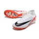 Scarpe Nike Zoom Mercurial Superfly 9 Elite AG Bianco Cremisi Vivace Nero