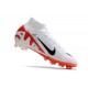 Scarpe Nike Zoom Mercurial Superfly 9 Elite AG Bianco Cremisi Vivace Nero