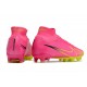 Scarpe Nike Zoom Mercurial Superfly 9 Elite AG Rosa Giallo
