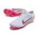 Nike Air Zoom Mercurial Vapor 15 Elite FG Bianco Rosa