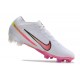 Nike Air Zoom Mercurial Vapor 15 Elite FG Bianco Rosa