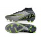 Nike Zoom Mercurial Superfly IX Elite FG Uomo Grigio Nero Verde