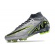 Nike Zoom Mercurial Superfly IX Elite FG Uomo Grigio Nero Verde