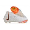 Scarpe da Calcio Nike Phantom Luna Elite FG Bianco Nero Arancione Total