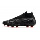 Nike Gripknit Phantom GX Elite DF FG Nero Summit Bianco Grigio Fumo Scuro