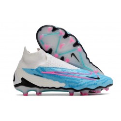 Nike Gripknit Phantom GX Elite DF FG Blu Baltico Rosa Blast Bianco Blu