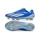 Scarpe Adidas X Crazyfast+ FG Royal Acceso Bianco Rosso Solare
