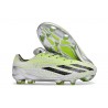 Scarpe Adidas X Crazyfast Strung+ FG Grigio Bianco Limone Lucido 