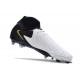 Nike Phantom Luna 2 Elite FG Nuovo Bianco Nero Oro Metallizzato