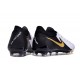 Scarpe Nike Phantom GX II Elite FG Bianco Nero Oro Metallizzato