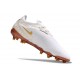 Scarpe Nike Phantom GX II Elite FG Bianco Oro Nero