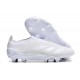 Scarpe da Calcio adidas Predator Elite Laceless FG Bianco Argento Met