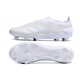 Scarpe da Calcio adidas Predator Elite Laceless FG Bianco Argento Met