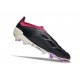 Scarpe da Calcio adidas Predator Elite Laceless FG Nero Bianco Viola
