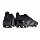 Scarpe da Calcio adidas Predator Elite Laceless FG Nero Core