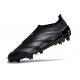Scarpe da Calcio adidas Predator Elite Laceless FG Nero Core