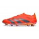 Scarpe da Calcio adidas Predator Elite Laceless FG Rosso Negro Giallo