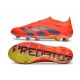 Scarpe da Calcio adidas Predator Elite Laceless FG Rosso Negro Giallo