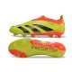 Scarpe da Calcio adidas Predator Elite Laceless FG Giallo Nero Rosso