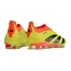 Scarpe da Calcio adidas Predator Elite Laceless FG Giallo Nero Rosso