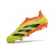 Scarpe da Calcio adidas Predator Elite Laceless FG Giallo Nero Rosso