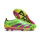 adidas Predator Elite Laceless FG Team Verde Solare Team Shock Giallo Lucid Lemon