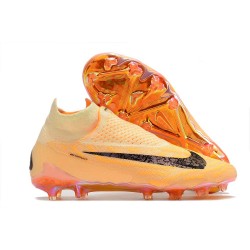 Nike Gripknit Phantom GX Elite DF FG Citron Tint Borgogna Crush