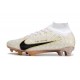 Nike Zoom Mercurial Superfly IX Elite FG Bianco Oro Nero