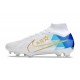 Nike Zoom Mercurial Superfly IX Elite FG Bianco Oro Nero