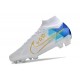Nike Zoom Mercurial Superfly IX Elite FG Bianco Oro Nero