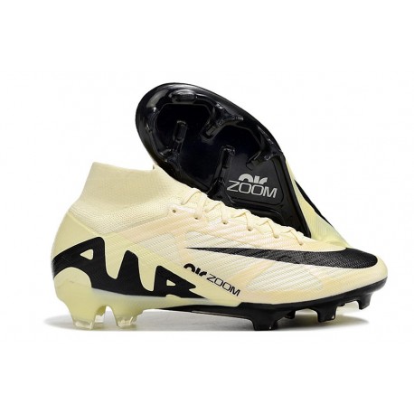 Nike Zoom Mercurial Superfly IX Elite FG Lemonade Nero