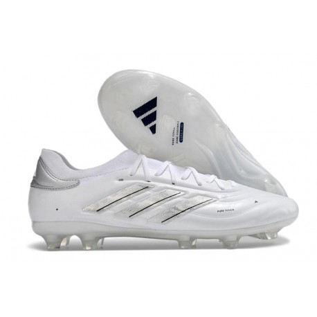 adidas Copa Pure II + FG Bianco Argento Met