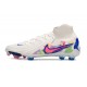 Nike Phantom Luna 2 Elite FG Nuovo Bianco Rosa Blu