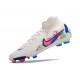 Nike Phantom Luna 2 Elite FG Nuovo Bianco Rosa Blu